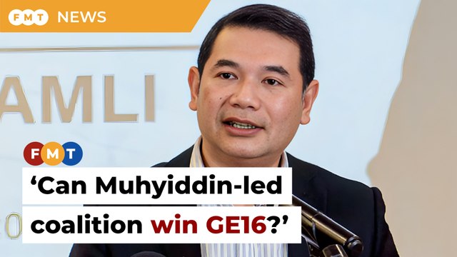 Can Muhyiddin-led coalition win GE16, asks Rafizi