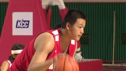 '키 198㎝ 13살 소년' 고현곤 "한국 농구 대표하는 선수 돼야죠" / YTN