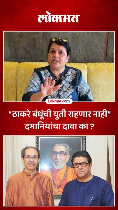 ठाकरे बंधूंच्या युती संदर्भात अंजली दमानिया काय म्हणाल्या ?