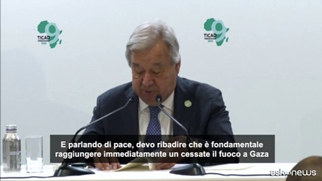M.O., appello di Guterres per un immediato cessate il fuoco a Gaza