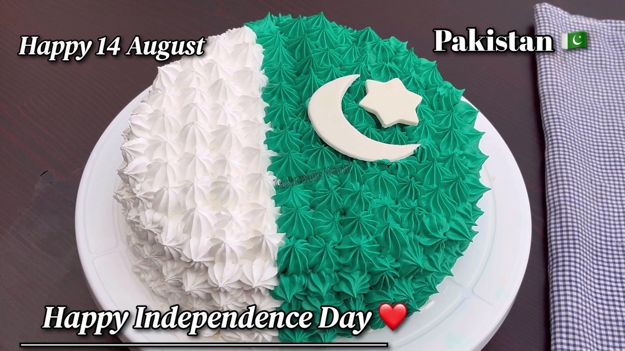 Pakistan 🇵🇰 Flag Cake Design