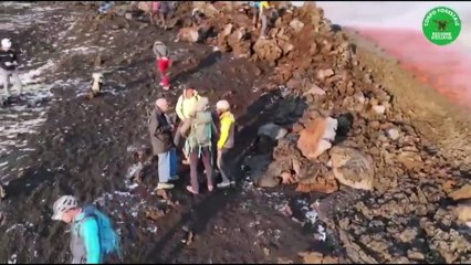 Sull'Etna ora tre bocche effusive: le immagini suggestive riprese dal drone