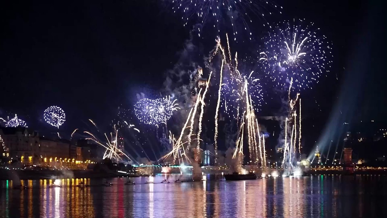 Ungarn veranstaltet Europas größtes Feuerwerk zum Nationalfeiertag