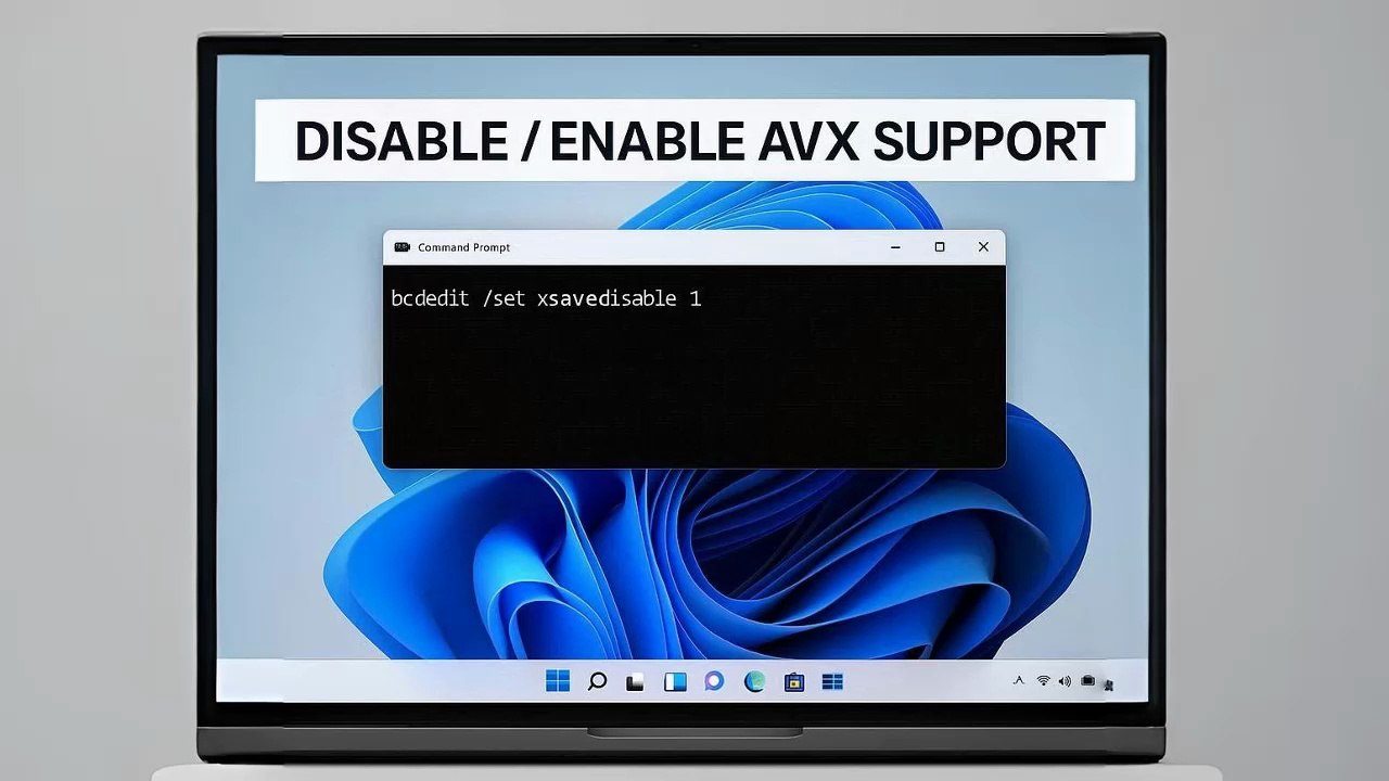 Fix: Enable/Disable AVX (Advanced Vector Extensions) in Windows 11/10 [No BIOS Needed]
