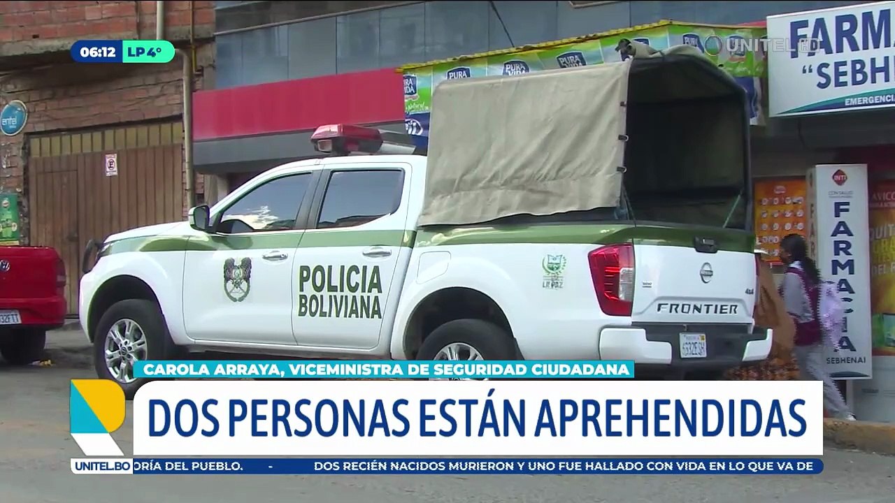 Aprehenden a los autores intelectuales del rapto de un joven en La Paz, durante el rescate se halló a una segunda víctima