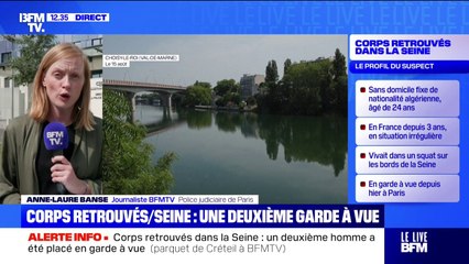 Corps retrouvés dans la Seine: un deuxième homme placé en garde à vue