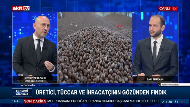 İSTİB Meclis Üyesi Çetin Topaloğlu Üretici, tüccar ve ihracatçının gözünden fındık