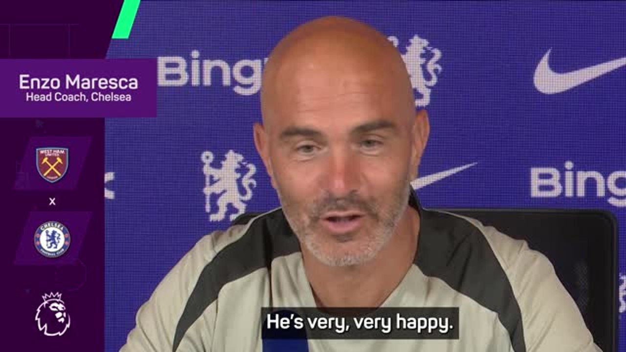 Maresca insists Fofana is 'very happy' at Chelsea despite social media antics