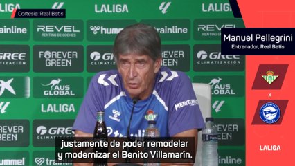 Pellegrini: "Antony quiere volver, pero decide el Manchester United"