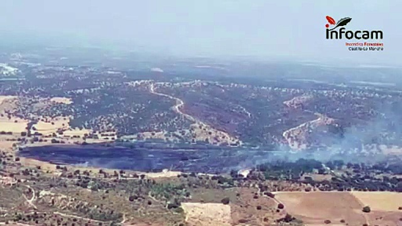 Incendio sofocado en Méntrida