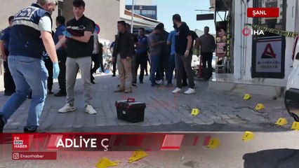 Şanlıurfa’da adliye çıkışında zanlılara silahlı saldırı