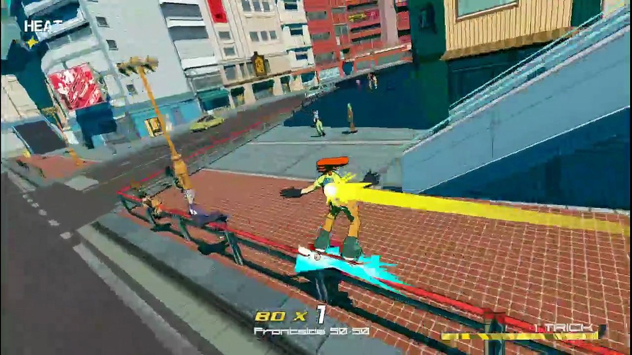 Bomb Rush Cyberfunk chapter 2 - Eclipse in Millenium Square