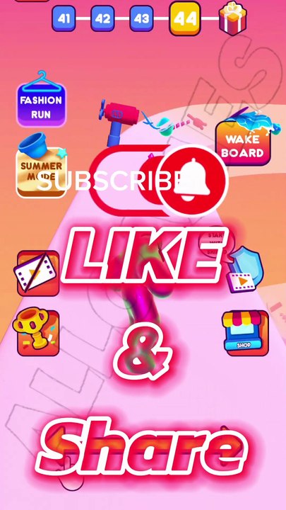 blob runner lvl 44 gameplay all games #shorts #blobrunner #allgames #viralvideo