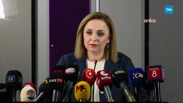 DEM Parti Sözcüsü Ayşegül Doğan: Sayın Öcalan'la görüşmek gerekiyorsa görüşelim, önerilerini almak gerekiyorsa alalım!