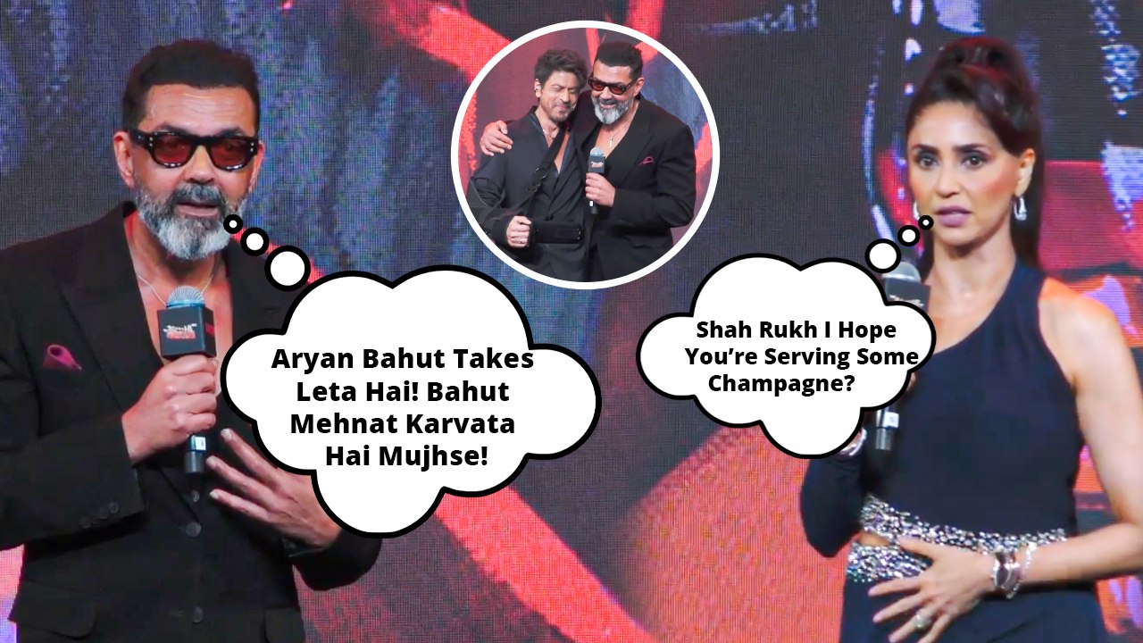 Preview Of Bads Of Bollywood: Shah Rukh Khan's Fun Banter With Bobby Deol & Gautami | Aryan Khan