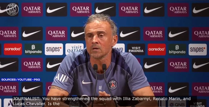 La confidence de Luis Enrique sur la fin du mercato