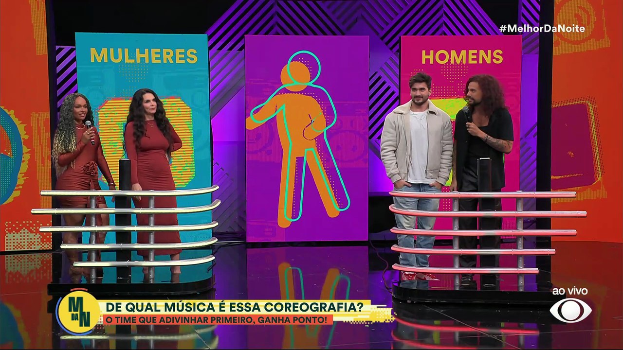 Adivinha o Passinho: famosos tentam descobrir a música pela coreografia | Melhor da Noite