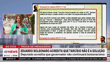 Eduardo Bolsonaro acredita que Tarcísio não é a solução para 2026