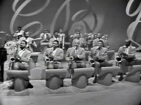 Count Basie y su orquesta One O'Clock Jump en el show de Ed Sullivan