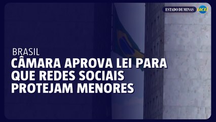 Câmara aprova lei para que redes sociais protejam menores