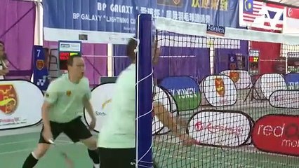 Beregu dari Hong Kong muncul juara kategori 55-59 tahun Lightning Cup
