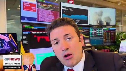 Bolsas amanhecem em queda à espera de Jerome Powell | MINUTO TOURO DE OURO - 21/08/25