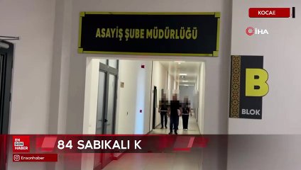 Kocaeli’de 84 suç kaydı bulunan kadın 500 bin TL’lik hırsızlıkta yakalandı