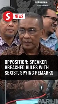 Opposition mulls action against Dewan Rakyat Speaker over alleged 'stalking' and 'sexism'
