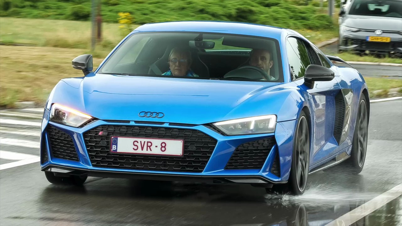 Supercars Accelerating LOUD - Revuelto, SVJ Roadster, 812 GTS, 488 Pista, M3 G80 CS, V8 Vantage