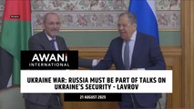 Ukraine war: Russia must be part of talks on Ukraine’s security - Lavrov