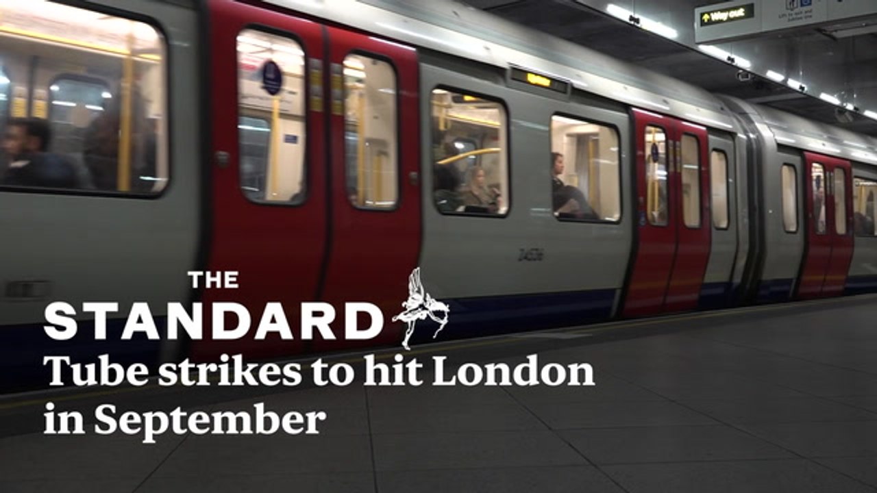 RMT to stage week of rolling walkouts on London Underground and DLR in September
