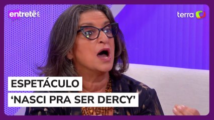 Grace Gianoukas revela momentos inéditos de “Nasci pra ser Dercy”