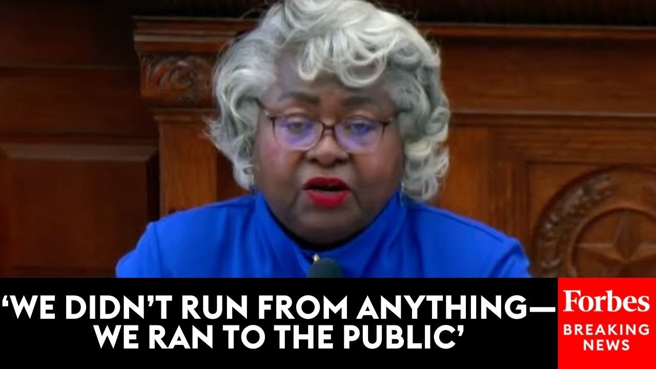 'Where Are Our Brave Texans?': Texas Dem Barbara Gervin-Hawkins Defends Dems’ Walkout To Block GOP
