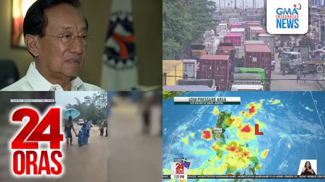 24 Oras: (Part 2) Panawagang magbitiw si DPWH Sec. | LPA, lumalapit sa Luzon | Hiling ng kampo ni Quiboloy, atbp.