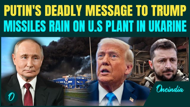 Breaking: Russia Strikes U.S-Owned Factory With MASSIVE Bomb in Ukraine Days After Trump-Putin Meet