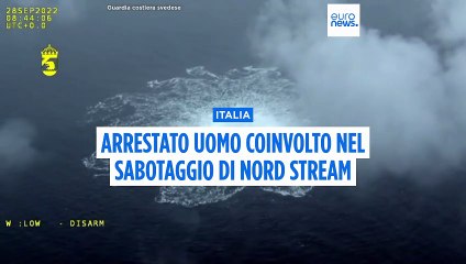 Arrestato in Italia presunto coordinatore dell’attentato al gasdotto Nord Stream
