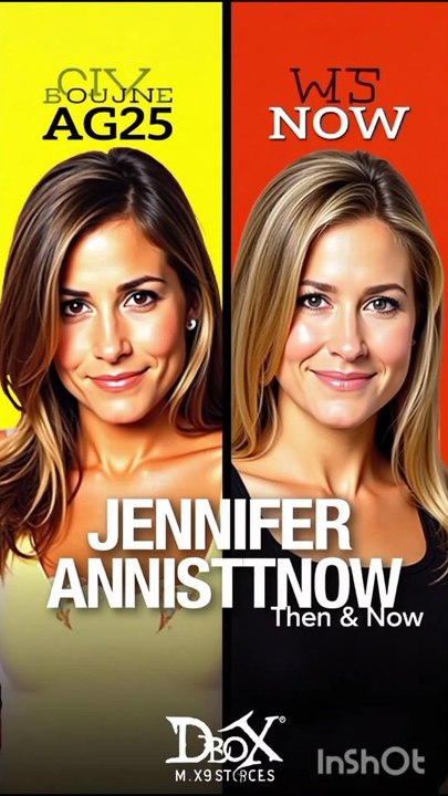 Jennifer Aniston Then and Now
