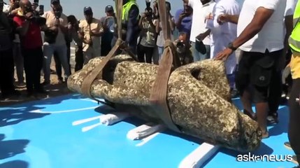 Ad Alessandria, riemergono dal mare antichi reperti egizi