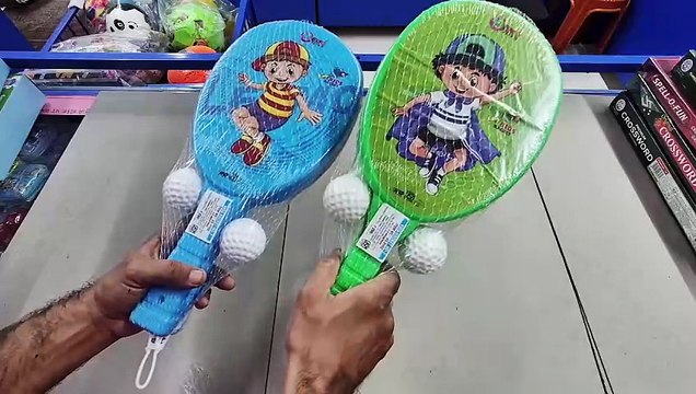 Unboxing and Review of Plastic Tennis Racket Set for Boys Girls, Lightweight Rackets Badminton Tennis Toy, Indoor Outdoor Play Sports