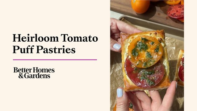 How to Make Tomato Puff Pastries