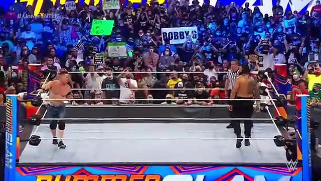 FULL MATCH_ Roman Reigns vs. John Cena _ Universal Title Match_ SummerSlam 2021