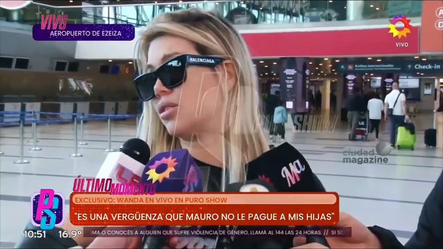 Wanda Nara y el supuesto embarazo de la China Suárez