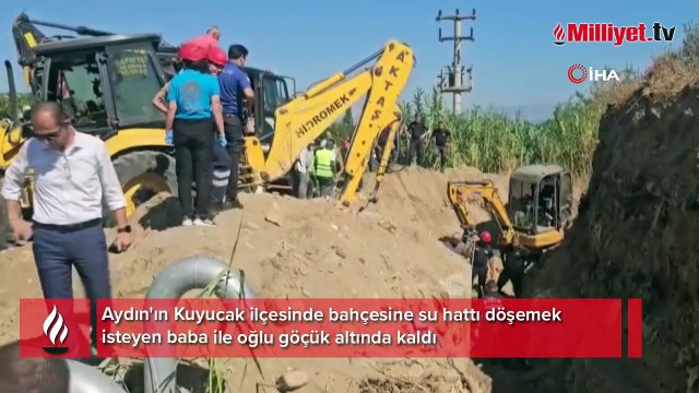 Babasının gözleri önünde toprağa gömüldü! Annenin yürek yakan feryadı