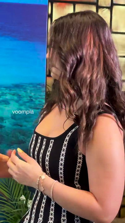 sara tendulkar werks the scene at st regis. she was there at the swanky joint for an event