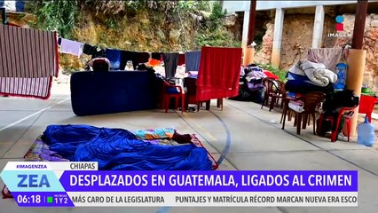Aseguran que los desplazados a Guatemala son familiares de líderes de la delincuencia organizada