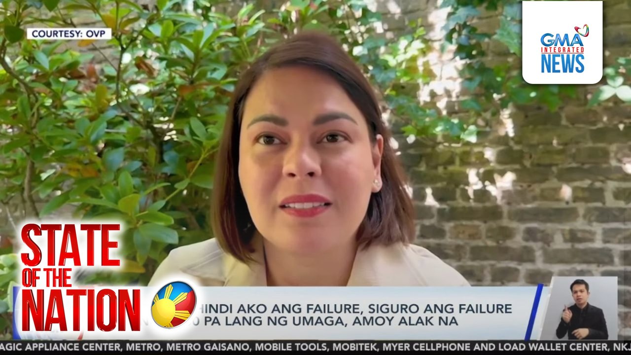 VP Duterte: Hindi ako ang failure, siguro ang failure is 'yung 10:30 pa lang ng umaga, amoy alak na | SONA