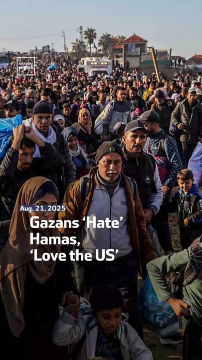 Gazans Hate Hamas, Love The US
