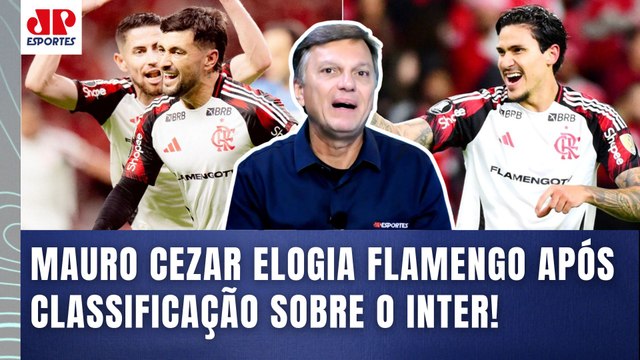 FOI MUITO CATEGÓRICO! O que NÓS VIMOS ontem foi... Mauro Cezar ELOGIA Flamengo após 2 a 0 no Inter