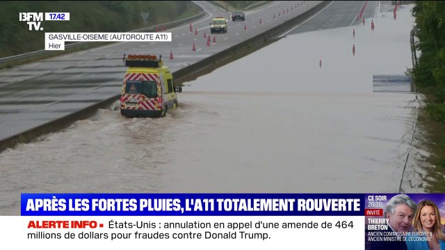 Inondations en Eure-et-Loir: Je n'ai jamais vu tomber autant d'eau en si peu de temps , confie William Belhomme, sinistré
