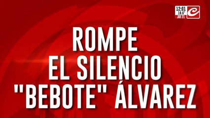 Barbarie en Avellaneda: rompe el silencio "Bebote" Àlvarez